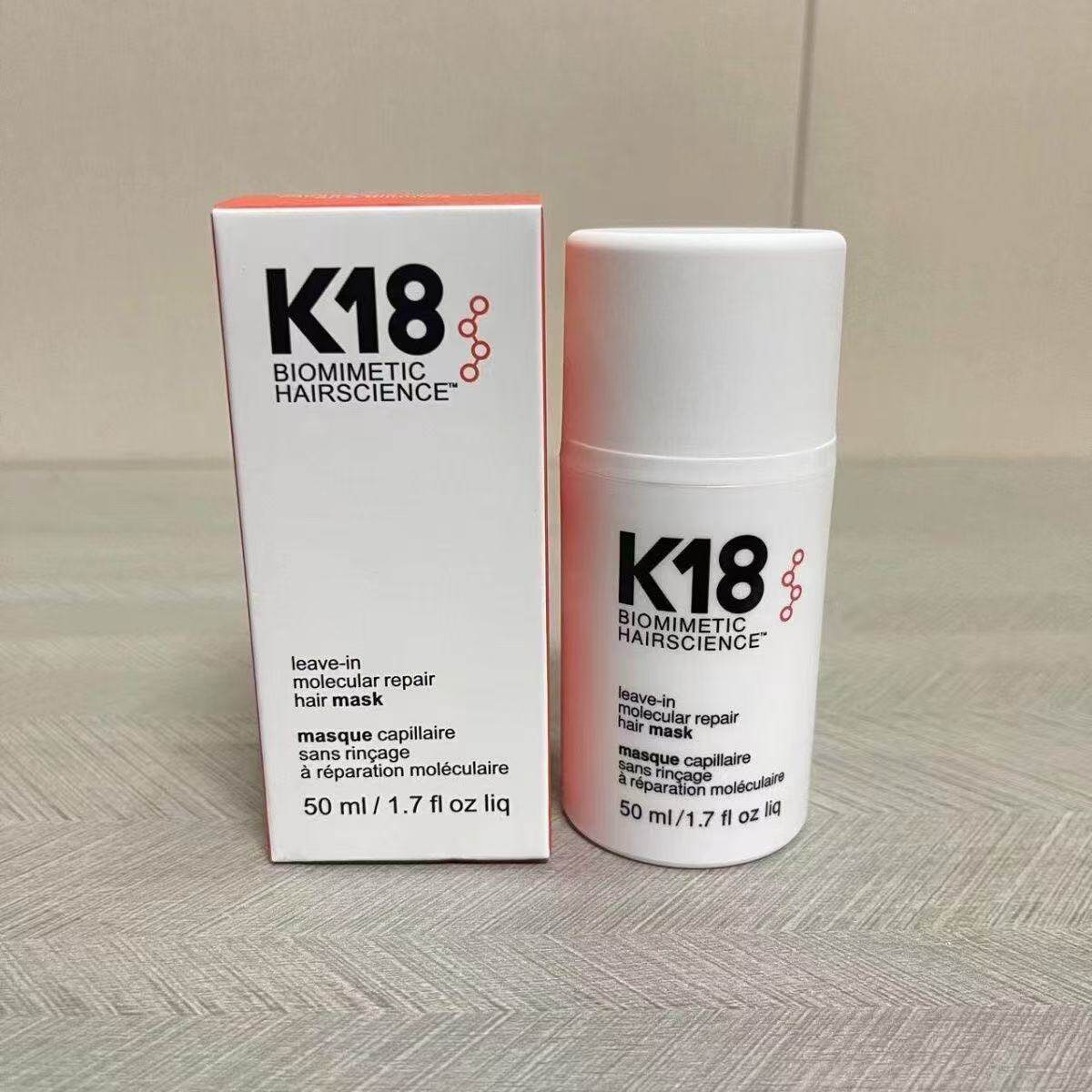 Hair Care K18 - Original 50ml K18 Leave-In Molekulare Reparatur-Haarmaske