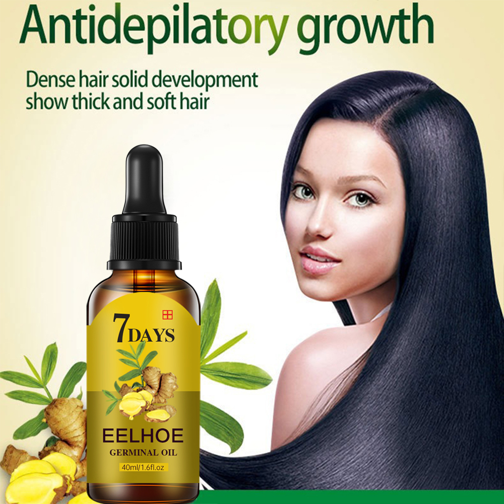 Hair Care Organic - Haar-Ingwer-Ätherisches Keimöl Feuchtigkeitsspendend & Nährend Stärkt