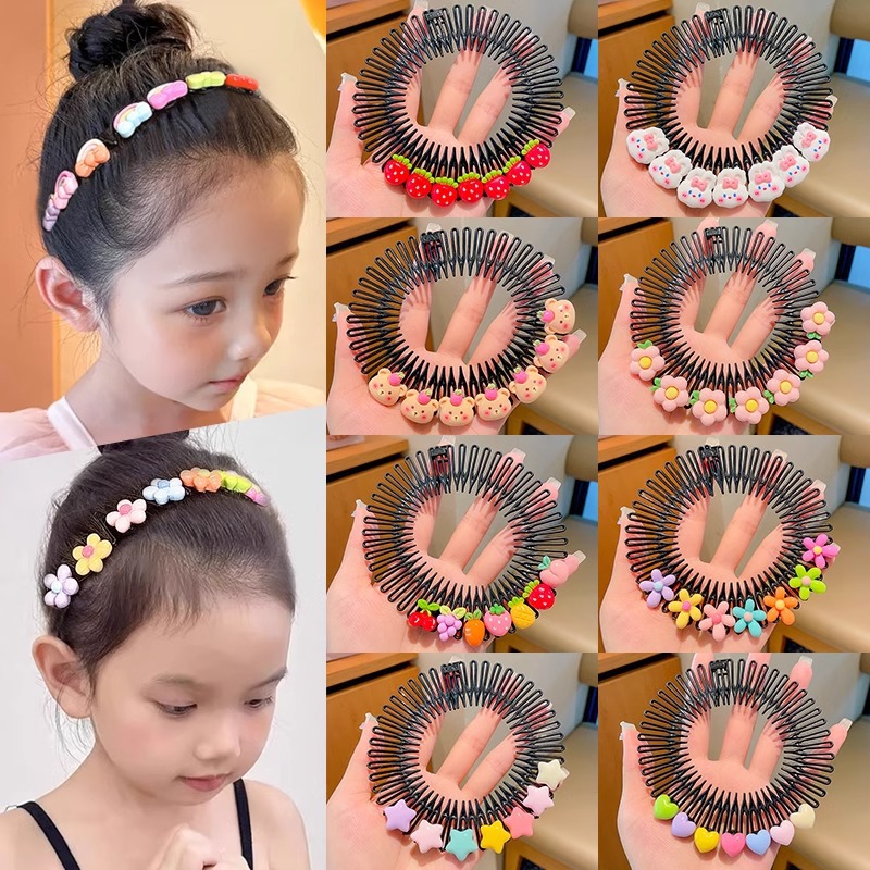 Y2k Stern Herz Bunte Haar Kämm – Hair Care Korean Products Bewertung und Preis