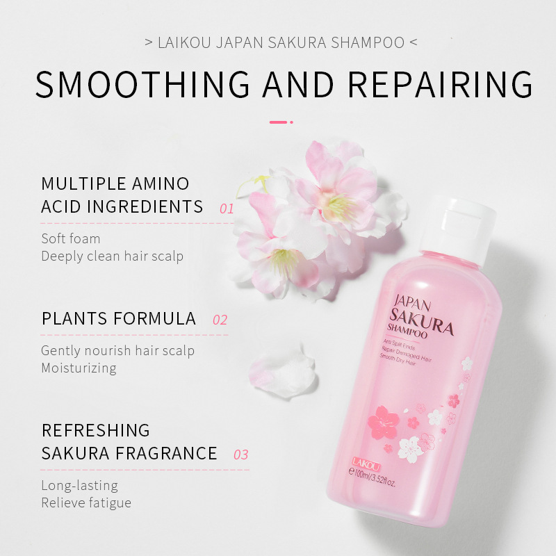 LAIKOU Japan Sakura Shampoo Re – Hair Care Korean Products Bewertung und Preis