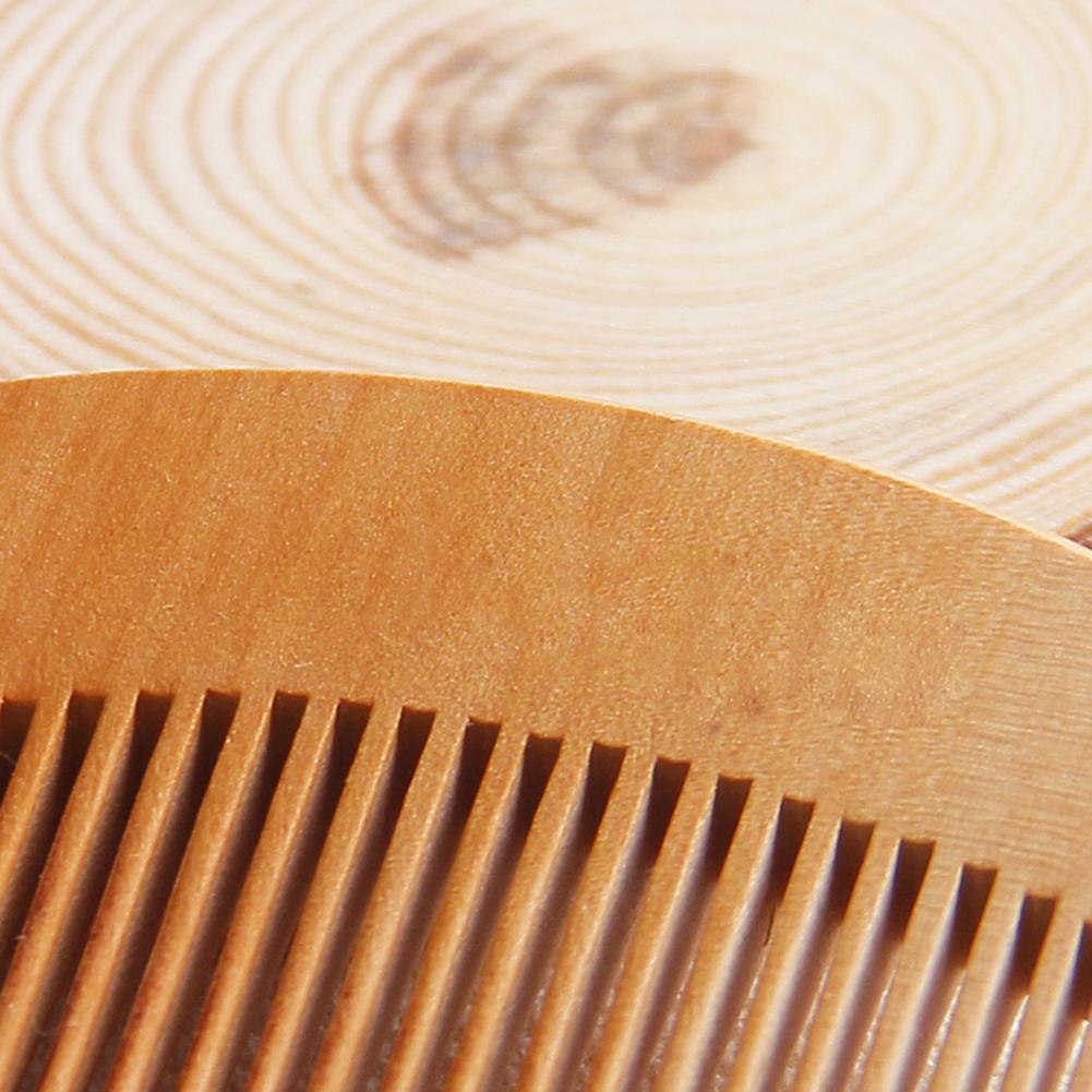 100% Pfirsich Holzkamm Frauen  – Hair Care Dandruff Bewertung und Preis