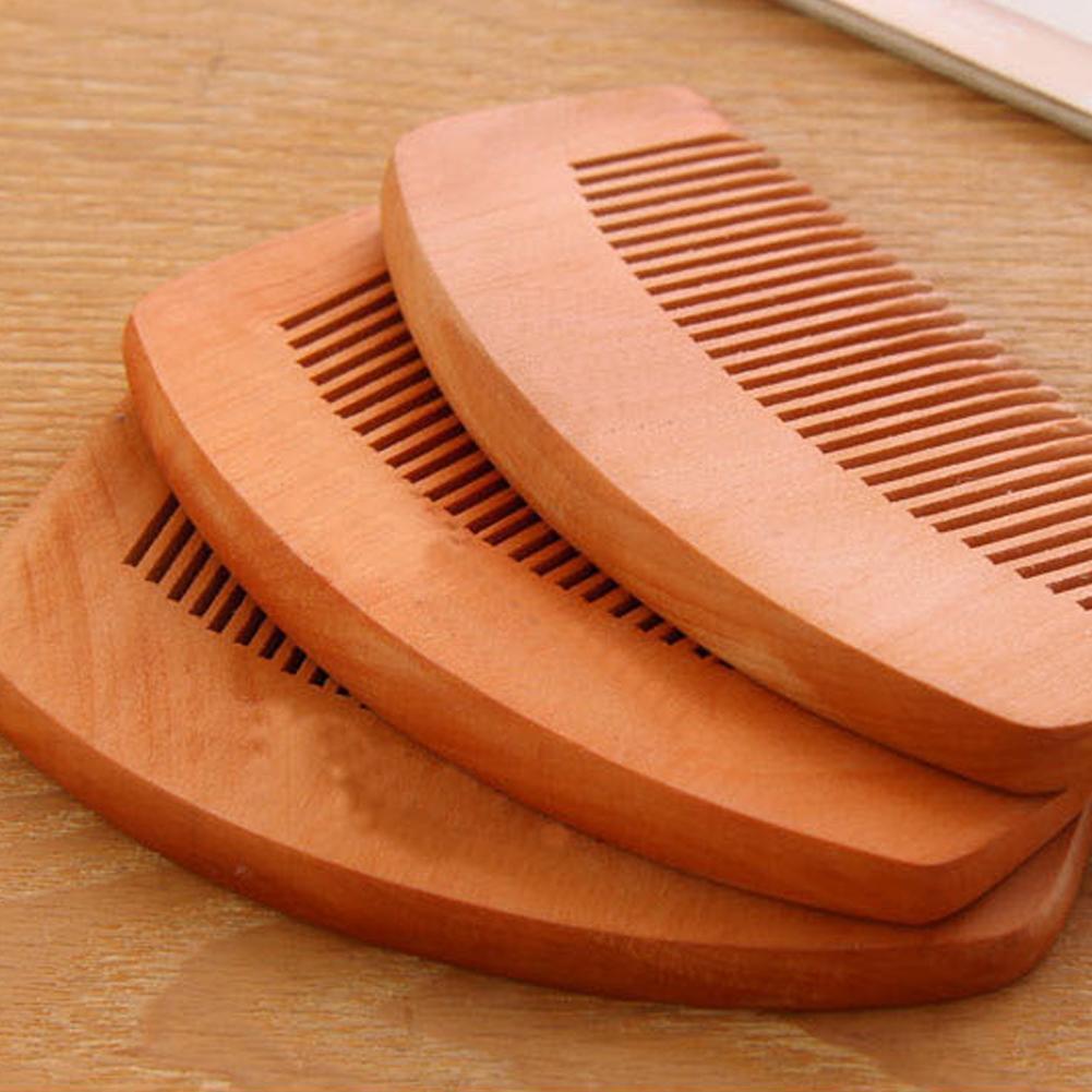 100% Pfirsich Holzkamm Frauen  – Hair Care Dandruff Bewertung und Preis